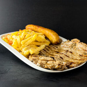 Plato personal de cerdo