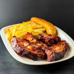Plato personal de costilla